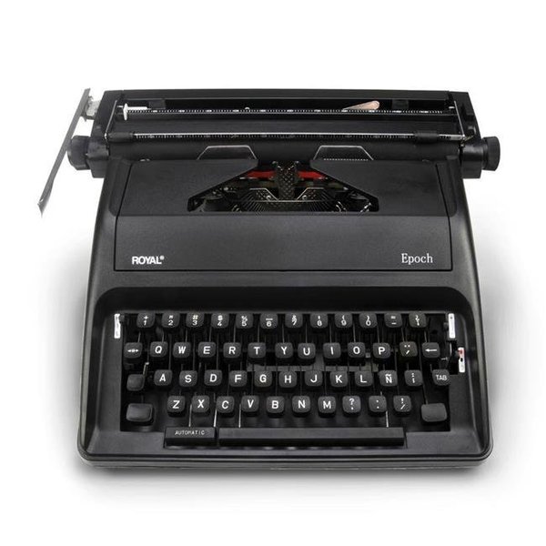 Royal Consumer Products Royal Consumer Products 79102Z 11 in. Epoch Portable Manual Typewriter; Spanish 79102Z